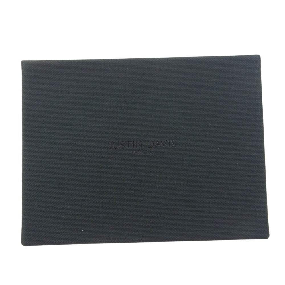 Justin Davis ジャスティンデイビス JDV006 RIVET PASS CASE リベット パス ケース カードケース 名刺入れ 白系 ホワイト系【新古品】【未使用】【中古】