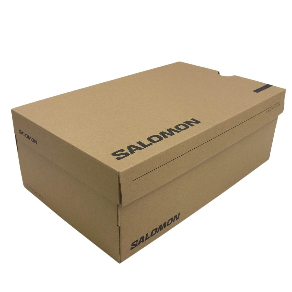 salomon サロモン 472367 ACS + スポーツスタイル シューズ スニーカー グレー系 ホワイト系 27cm【新古品】【未使用】【中古】