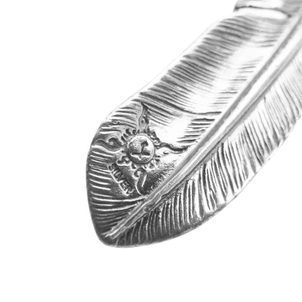 FIRST ARROW's ファーストアローズ 爪付き イーグル グラブクロー フェザー ペンダントトップ 右向き Large シルバー系【中古】