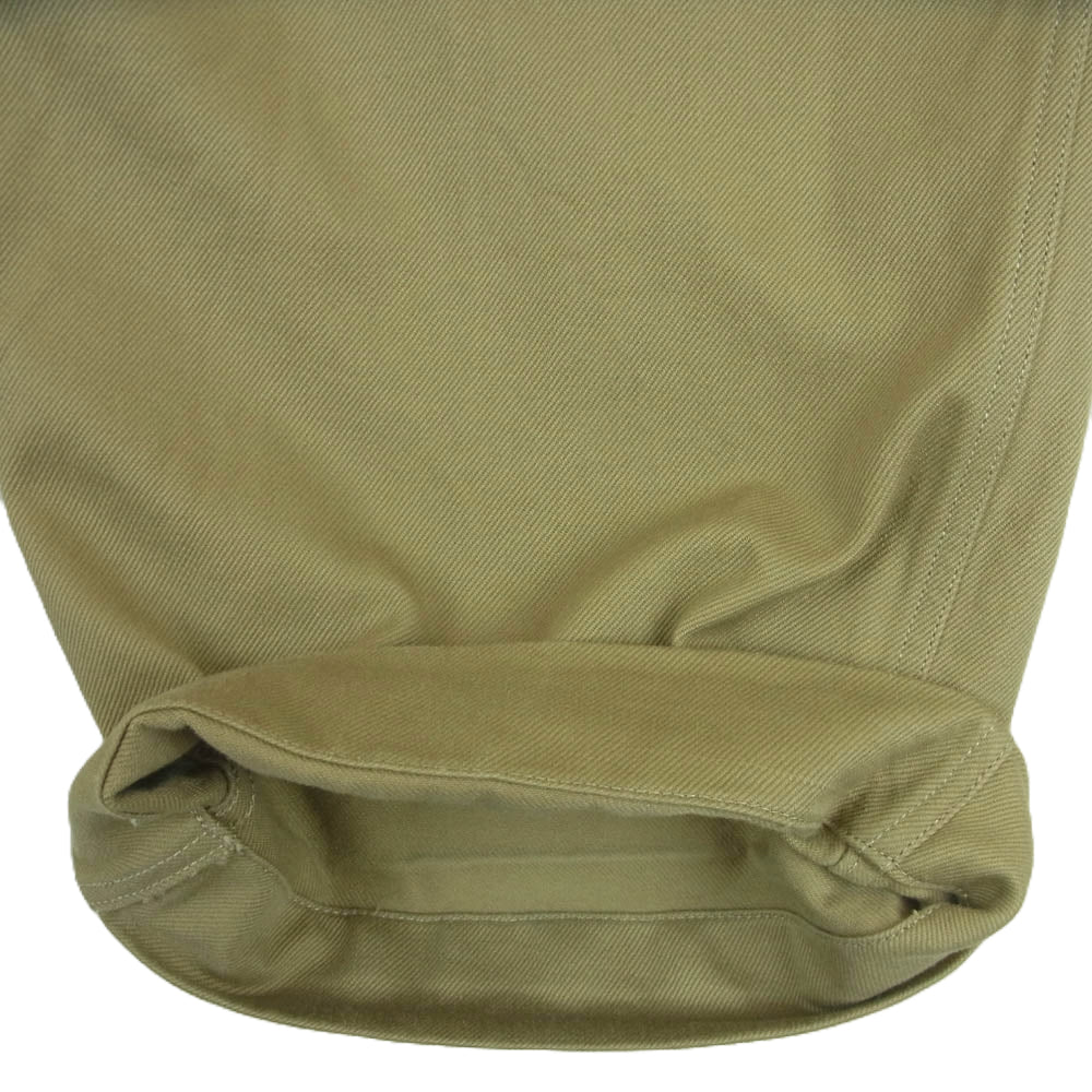 フランス軍 M-52 2タック チノ トラウザー パンツ ベージュ系 26【中古】