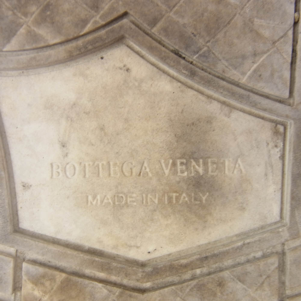 BOTTEGAVENETA ボッテガヴェネタ CL1116 メッシュ イントレチャート ローカット スニーカー ネイビー ネイビー系 表記無し実寸27cm【中古】