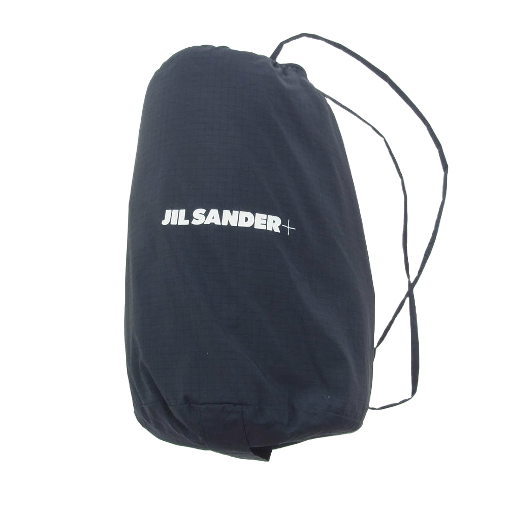 JIL SANDER+ ジルサンダープラス 21AW JPUT590094 キルティング ダウン スカーフ マフラー ネイビー系【中古】