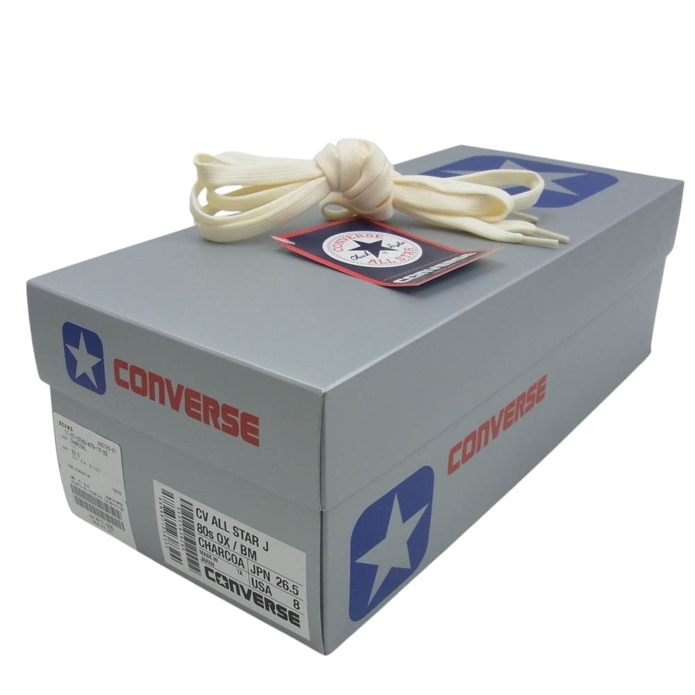 CONVERSE コンバース × BEAMS ALL STAR J 80s OX 日本製 オールスター ローカット スニーカー カーキ系 26.5cm【中古】