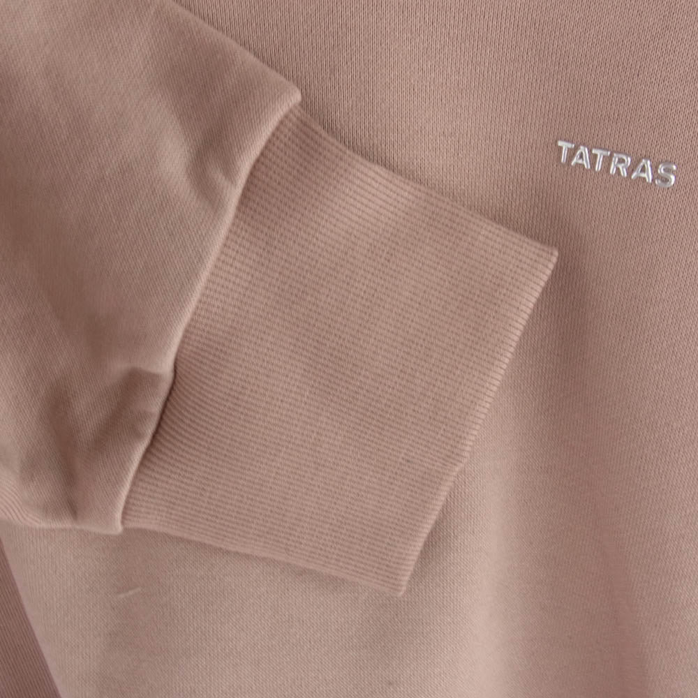 TATRAS タトラス MTAT24S8243-M AGUILA アギラ プルオーバー スウェット パーカー サーモンピンク 03【美品】【中古】