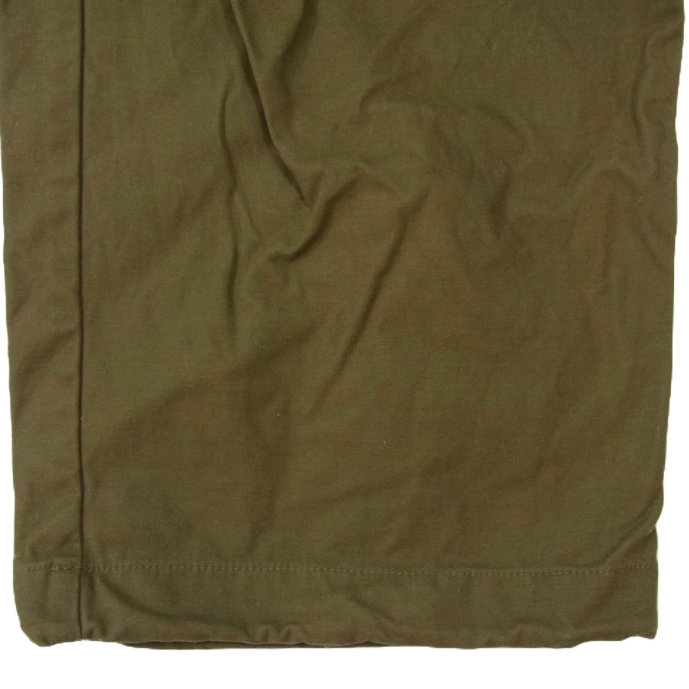 アメリカ軍 ヴィンテージ 60s M-65 WAIPER INC ワイパーインク ミリタリー カーゴ パンツ カーキ系 L【中古】