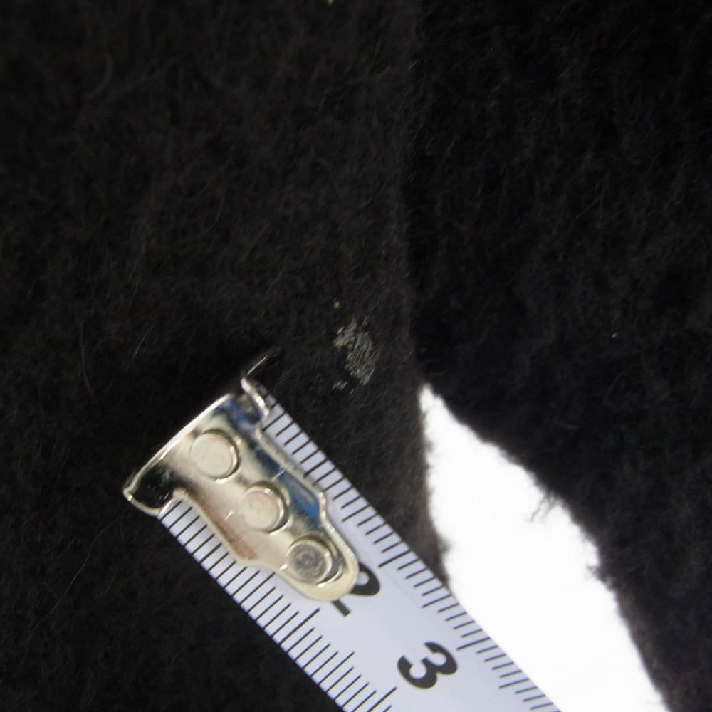 COMOLI コモリ 23AW Y03-04005 キャメル カナパ シャギー ジャケット ブラック系 3【中古】