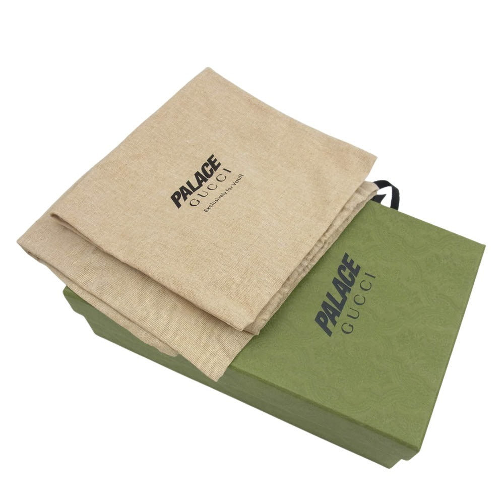 GUCCI グッチ PALACE パレス GG-P ホースビット Pチャーム レザー ローファー シューズ ブラック系 34【中古】