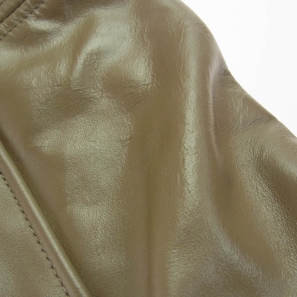 WIND AND SEA ウィンダンシー WDS-13TH-08 WDS VARSITY JACKET ロゴワッペン バーシティ ジャケット スタジアムジャンパー スタジャン ブラウン系 S【中古】
