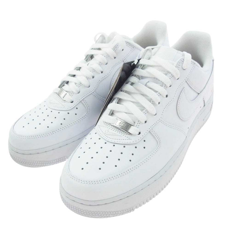 Supreme シュプリーム CU9225-100 × NIKE AIR FORCE 1 LOW エアフォース 1 ローカットスニーカー ホワイト  ホワイト系 27 cm【新古品】【未使用】【中古】