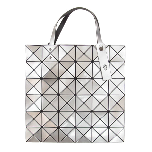 バオバオイッセイミヤケ BB46AG053 LUCENT ルーセント トートバッグ シルバー系【中古】