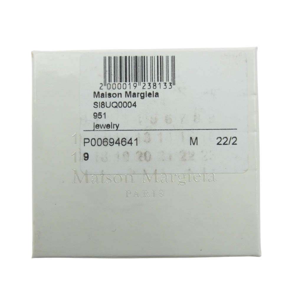 MAISON MARGIELA メゾンマルジェラ SI8UQ0004 11ライン Chain Ring チェーン リング シルバー系 22号【中古】