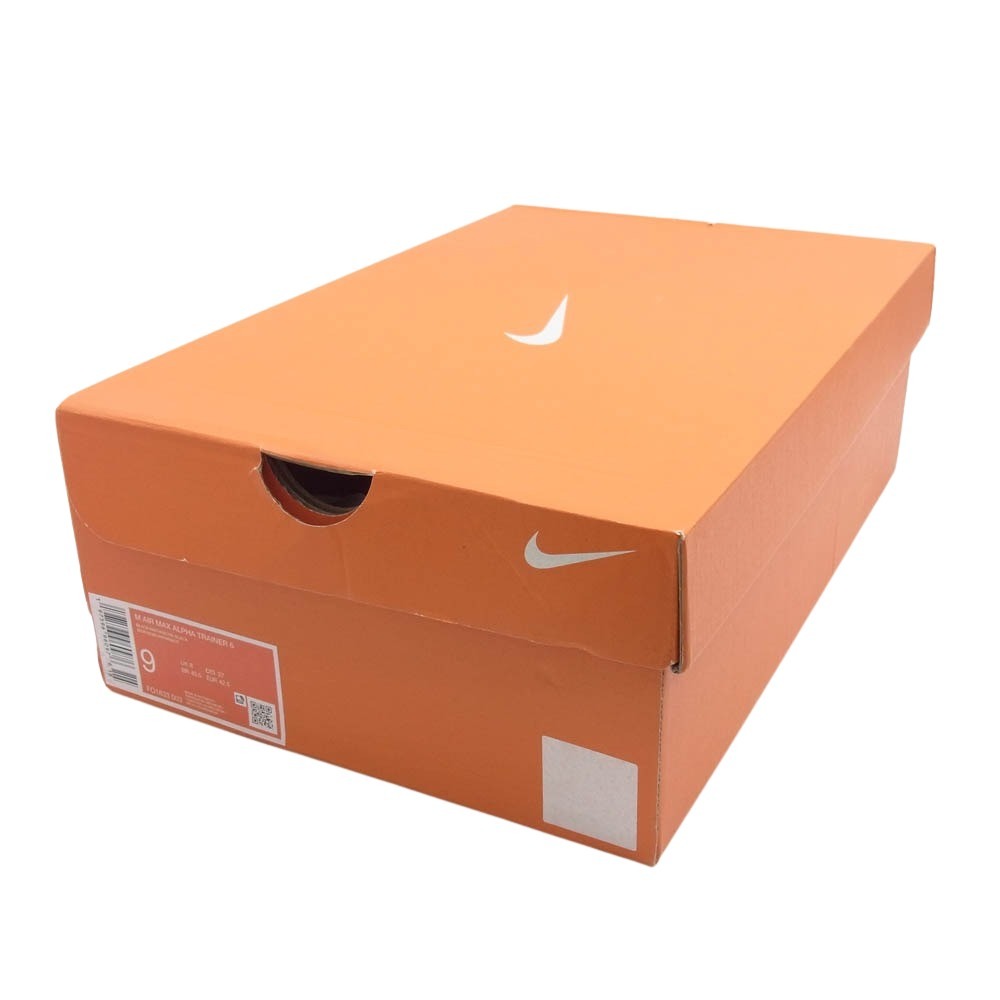 NIKE ナイキ FQ1833-003 AIR MAX ALPHA TRAINER 6 エアマックス アルファ トレーナー スニーカー ブラック系 27cm【新古品】【未使用】【中古】