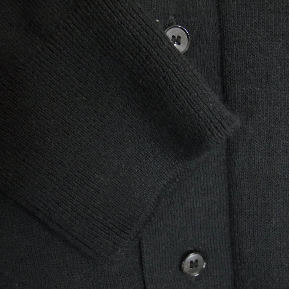 AURALEE オーラリー 23SS A23SC01CT CASHMERE HARD TWIST KNIT CARDIGAN カシミヤ 100% ハード ツイスト ニット カーディガン ブラック系 4【美品】【中古】