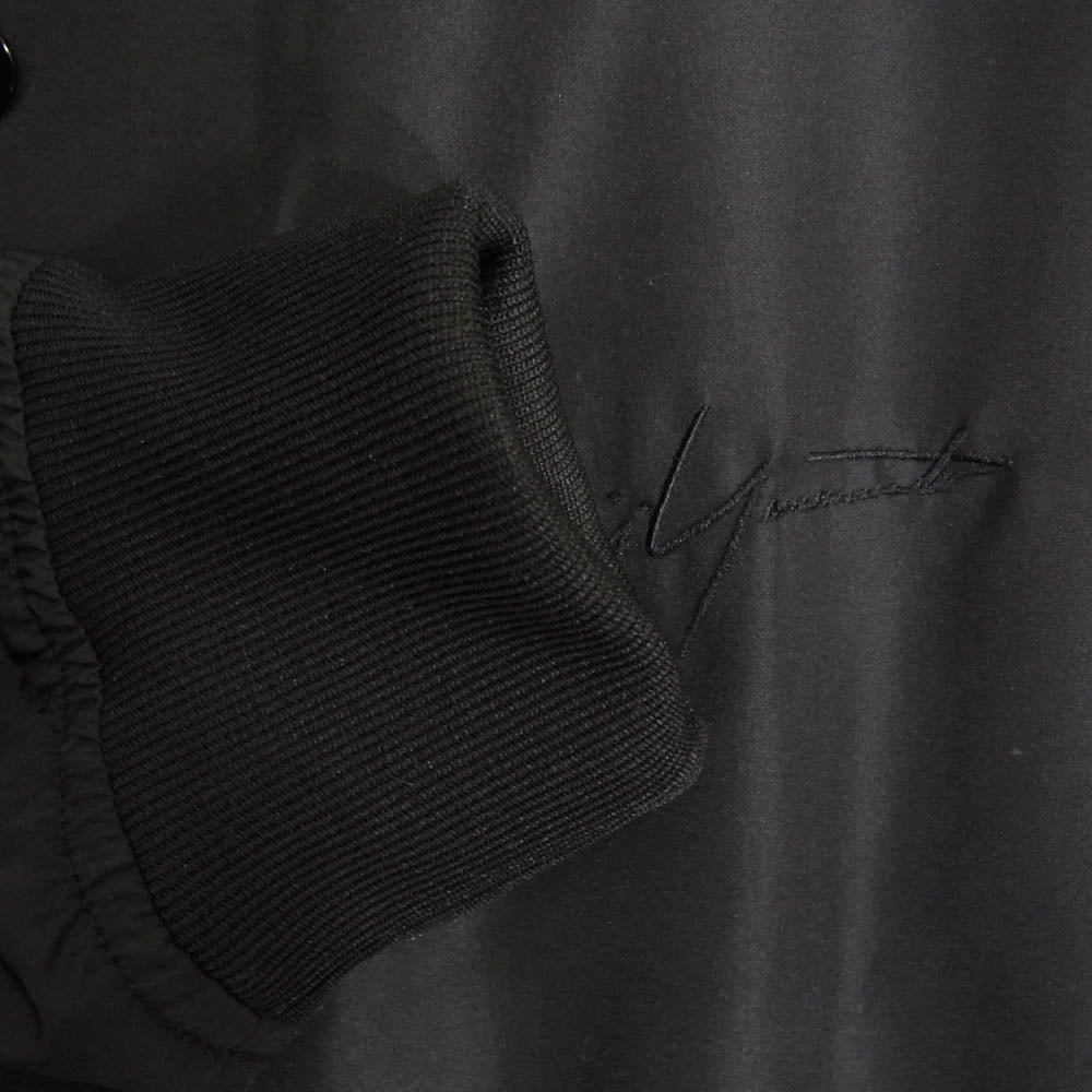 Yohji Yamamoto POUR HOMME ヨウジヤマモトプールオム HG-Y90-990 × New Era ニューエラ CROW PRINT COACH JACKET コーチ ジャケット ブラック系 M【中古】