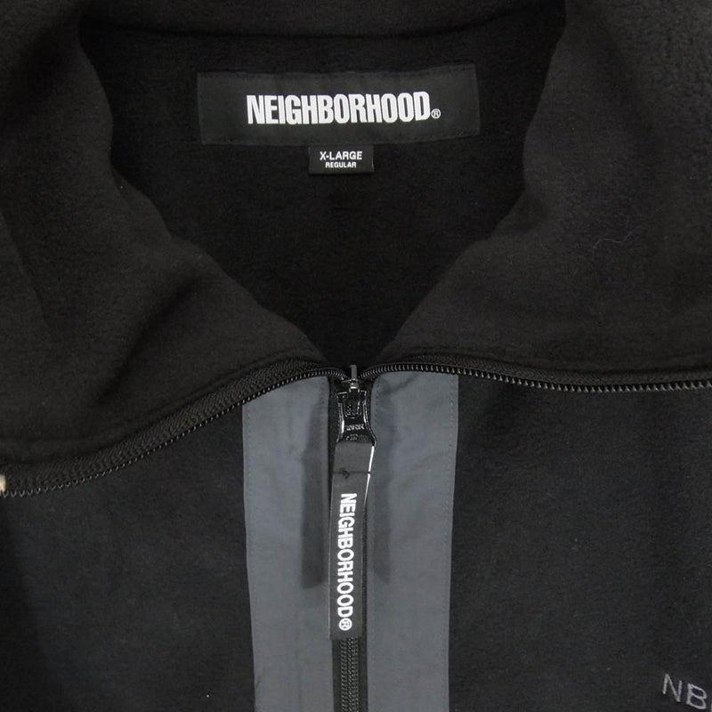 NEIGHBORHOOD ネイバーフッド 242UWNH-CSM04 FLEECE HALF ZIP PULLOVER