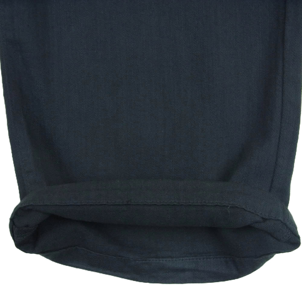 YANUK ヤヌーク 57141312 リリス Relax LILITH ストレート ワイド パンツ 日本製 チャコール系 CGY S【中古】