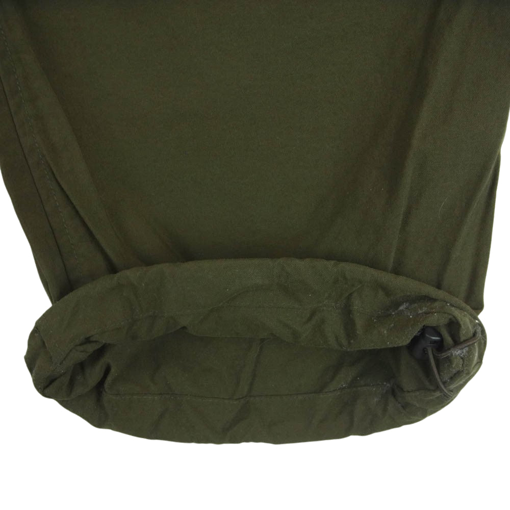 DAIWA PIER39 ダイワピア 23SS BP-33023 TECH BUSH TROUSERS プレーン フロント トラウザーズ パンツ モスグリーン系 M【中古】