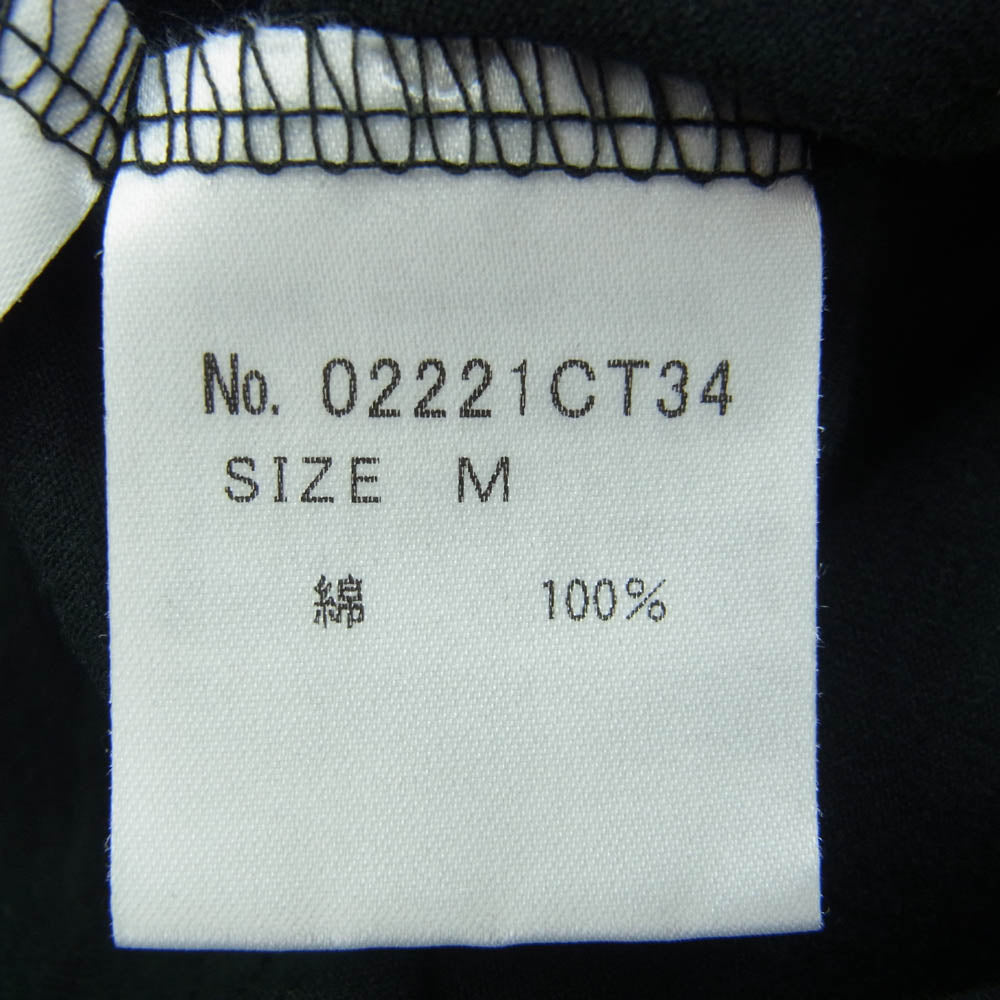HYSTERIC GLAMOUR ヒステリックグラマー 22SS 02221CT34 H.G.A.S. クルーネック 半袖 Tシャツ ブラック系 M【中古】