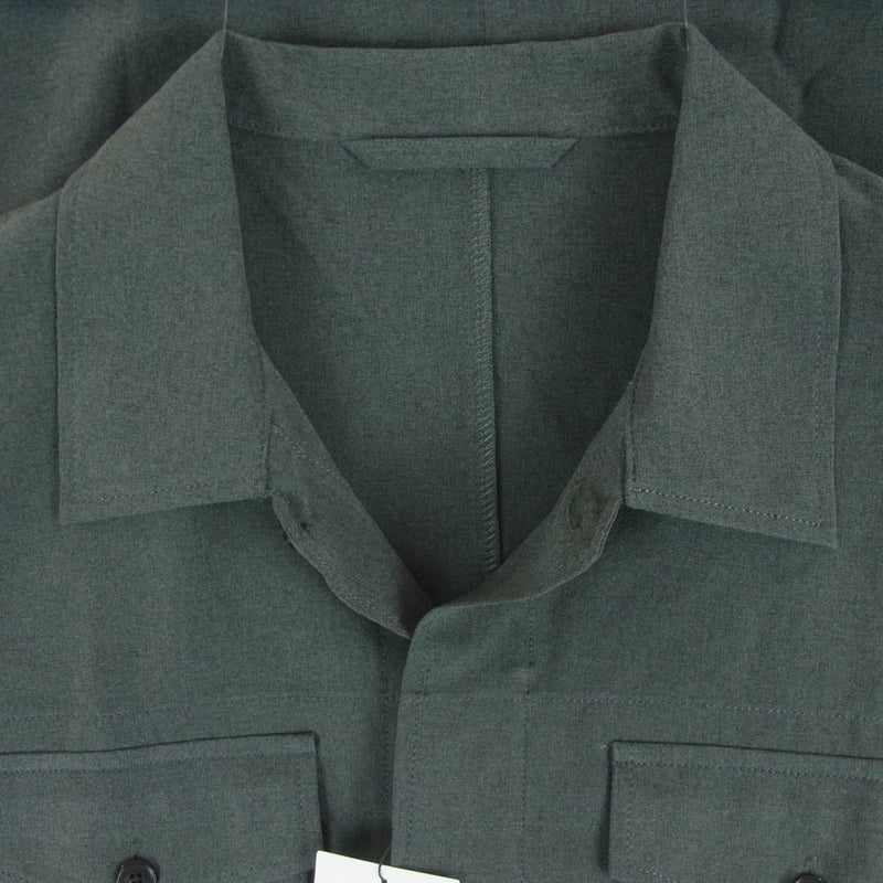 SOPHNET. ソフネット SOPH-240006 HEM CODE SHIRT JACKET CHARCOAL