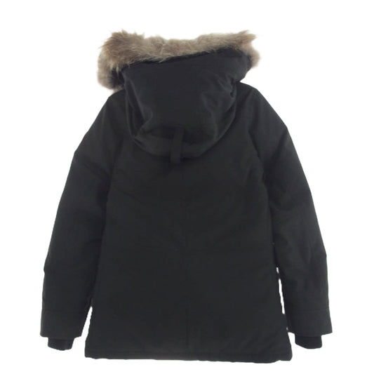 CANADA GOOSE カナダグース 2300JL 国内正規品 サザビーリーグ CHARLOTTE PARKA ダウン ジャケット ブラック XS ブラック系 XS【中古】