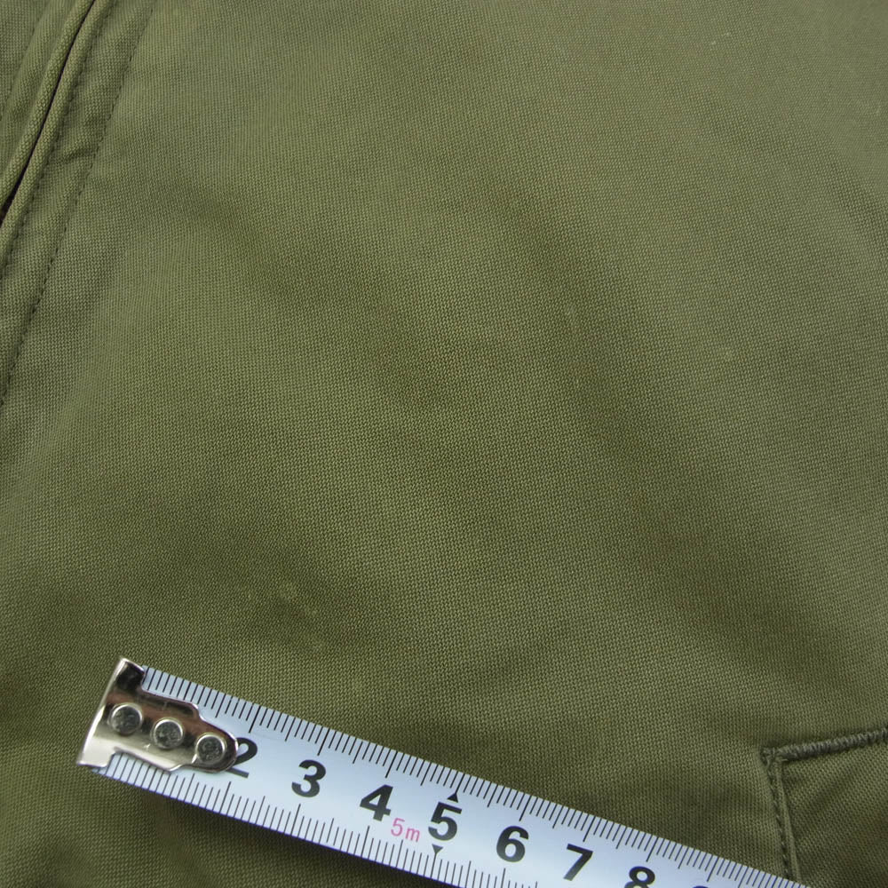 HYSTERIC GLAMOUR ヒステリックグラマー 0253AB09 MA-1 JK ワッペン フライト ジャケット カーキ系 S【中古】