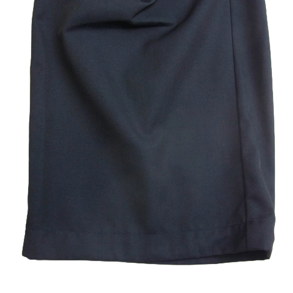 ワイルドライフテイラー ドライ ウーステッド ワイド カーゴ パンツ ダークネイビー系 M【中古】