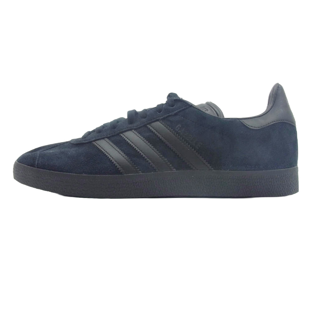  アディダス CQ2809 GAZELLE ガゼル スエード ローカット スニーカー ブラック系 28cm【極上美品】【中古】 adidas アディダス CQ2809 GAZELLE ガゼル スエード ローカット