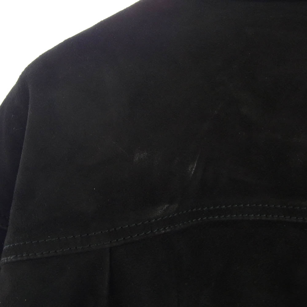 STANDARD CALIFORNIA スタンダードカリフォルニア S996 Official Store Limited SD Leather Jacket オフィシャルストア限定 オリジナル レザー ジャケット ブラック系 40【新古品】【未使用】【中古】