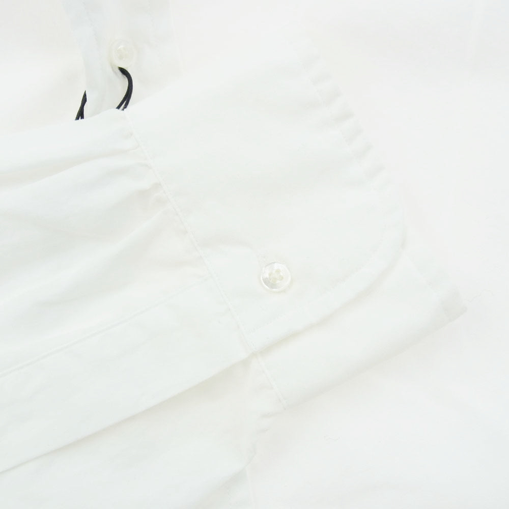 A.PRESSE アプレッセ 23SS 23SAP-02-11H REGULAR COLLAR SHIRT レギュラーカラー 長袖 シャツ ホワイト系 2【新古品】【未使用】【中古】