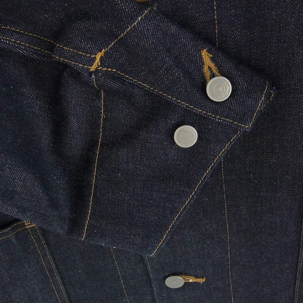 テクスト T19C-16BL01C Farmer Jacket long デニム ロング ジャケット インディゴブルー系 1【新古品】【未使用】【中古】