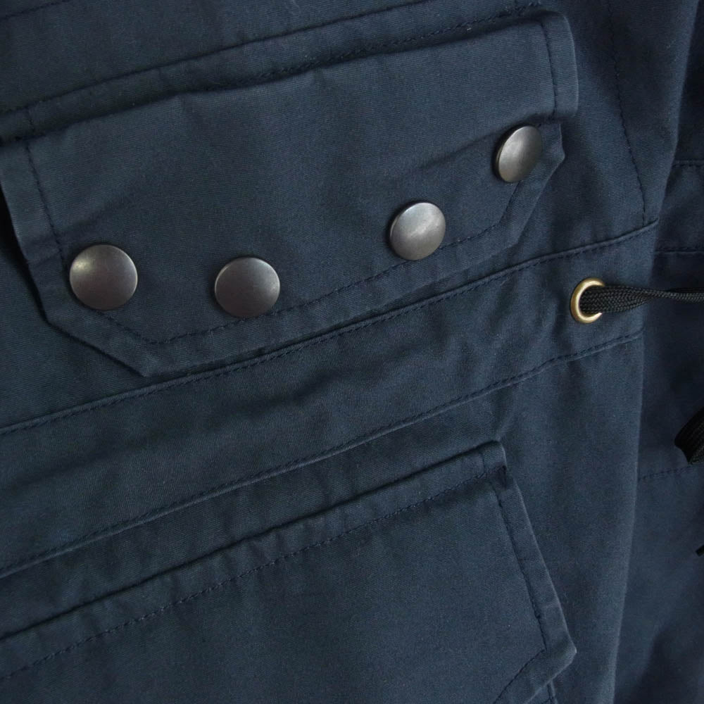 WAIPER ワイパー 21WP83 VENTILE SMOCK PARKA ベンタイル スモック パーカ ミリタリー ジャケット ネイビー系 XL【中古】