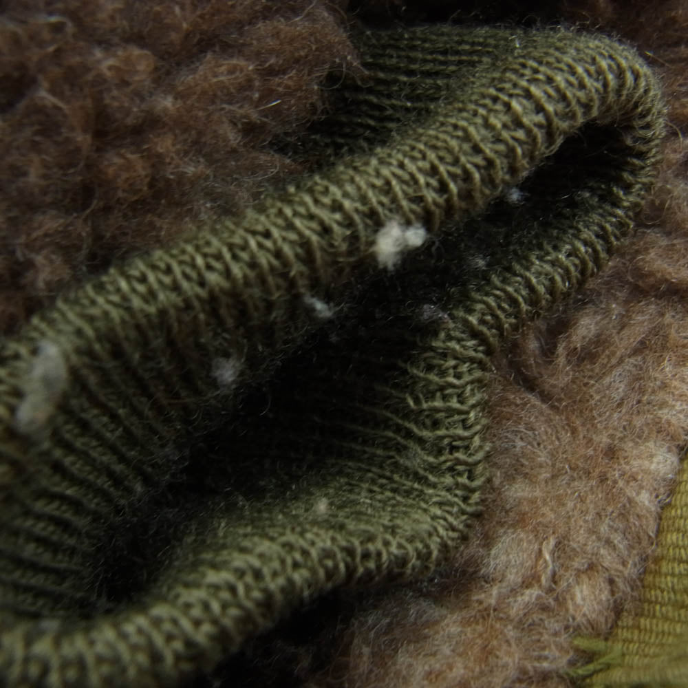 TOY'S McCOY トイズマッコイ N-1 TYPE デッキ ジャケット ロードランナー ワッペン カーキ系 40【中古】