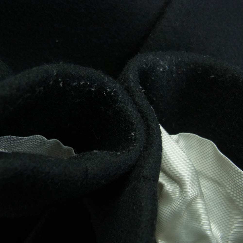 ACNE STUDIOS アクネストゥディオズ GARRET ギャレット チェスター ウール ロング コート ブラック系 44【中古】