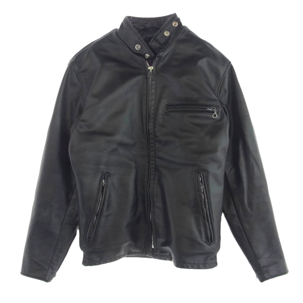 schott ショット 641 LEATHER SINGLE RIDERS JACKET レザー シングル