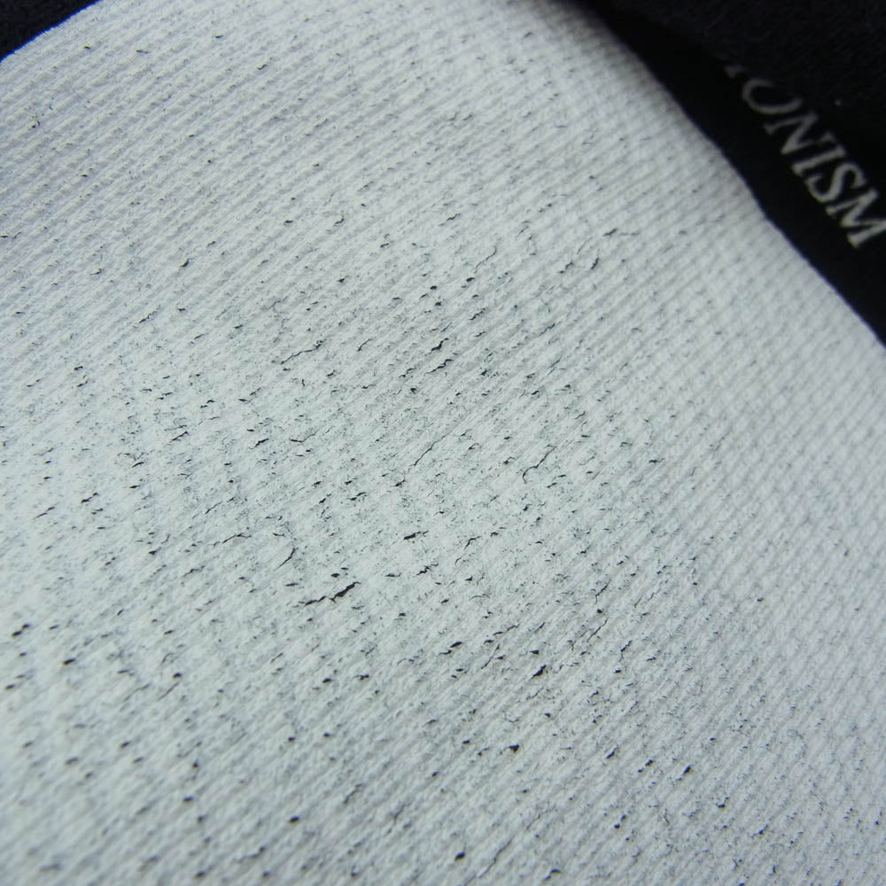 OFF-WHITE オフホワイト OMBB037R19B97003 KISS OVER HOODIE キス オーバーサイズ フーディ プルオーバ― パーカー ブラック系 XL【中古】