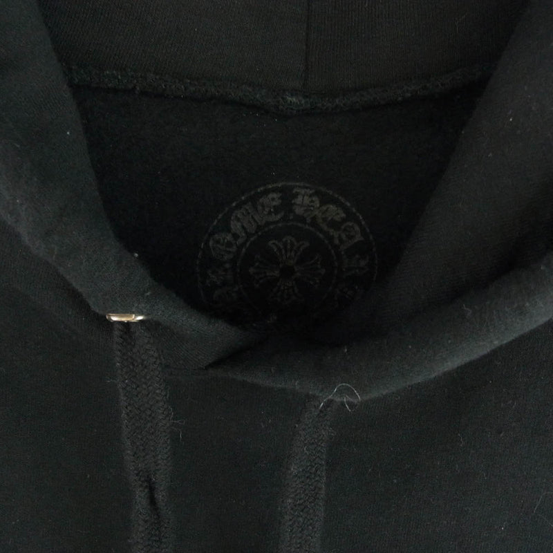 Chrome Hearts 黒パーカー　短丈　ホースシュー 中古・古着通販】CHROME HEARTS (クロムハーツ) バックホースシュー