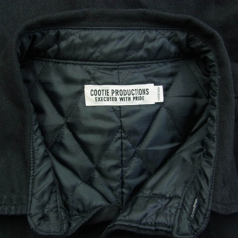 COOTIE 20AW ウールモッサ CPO ジャケット M 裏 キルティング