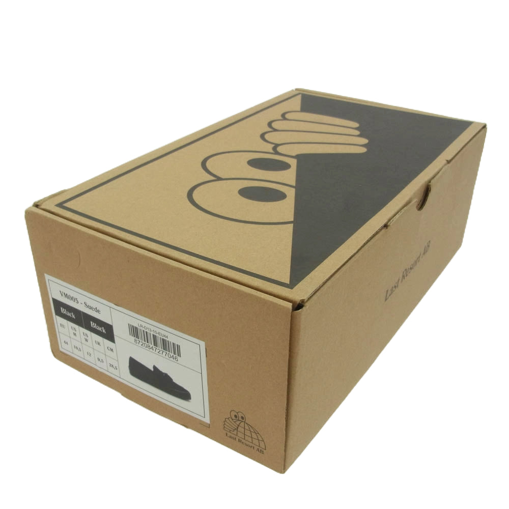 ラストリゾートエービー VM005-SUEDE タッセル ローファー スエード スニーカー ブラック系 28.5cm【新古品】【未使用】【中古】