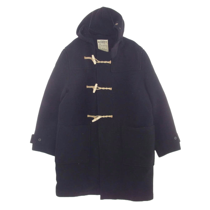 英国製✨ GLOVERALL グローバーオール　ダッフルコート　ブラック　XL Gloverall グローバーオール duffle coat ダッフル コート