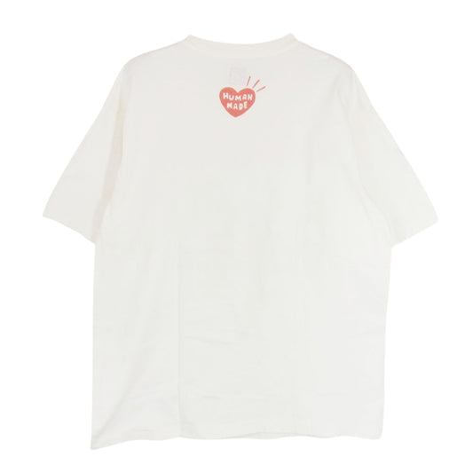 HUMAN MADE ヒューマンメイド x Keiko Sootome 五月女ケイ子 #14 半袖Tシャツ ホワイト系 L【中古】
