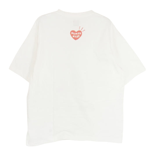 HUMAN MADE ヒューマンメイド x Keiko Sootome 五月女ケイ子 #16 半袖Tシャツ ホワイト系 L【中古】