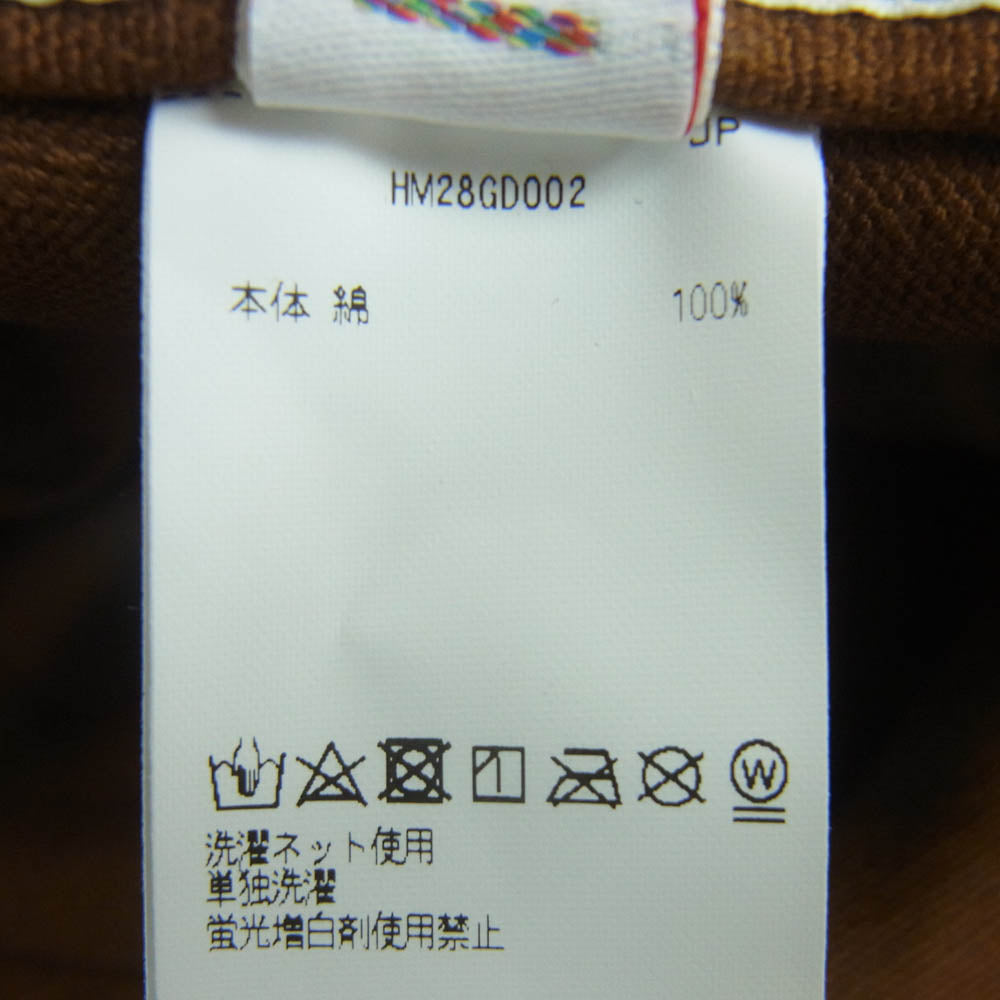 HUMAN MADE ヒューマンメイド HM28GD002 DUCK WORK CAP ダック ワーク キャップ ブラウン系 L【中古】