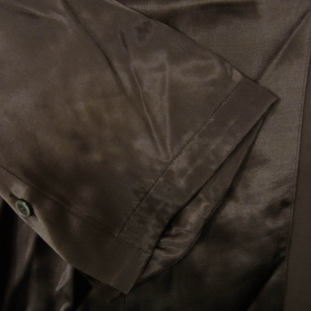 エムエーエスユー 24SS MASS-SH0624 LOST SHIRT オープンカラー プルオーバー シャツ 長袖 ブラウン系 44【中古】
