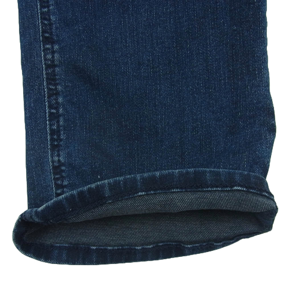 DENHAM デンハム 01-24-04-11-028 RAZOR SLIM FIT スリム フィット スキニー デニム パンツ ボタンフライ インディゴブルー系 W32 L32【中古】