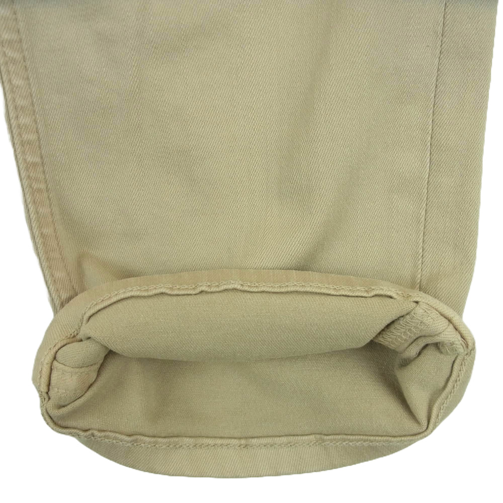 DENHAM デンハム 01-23-02-10-060 RAZOR CHINO スキニー チノ パンツ ベトナム製 ベージュ系 32【中古】