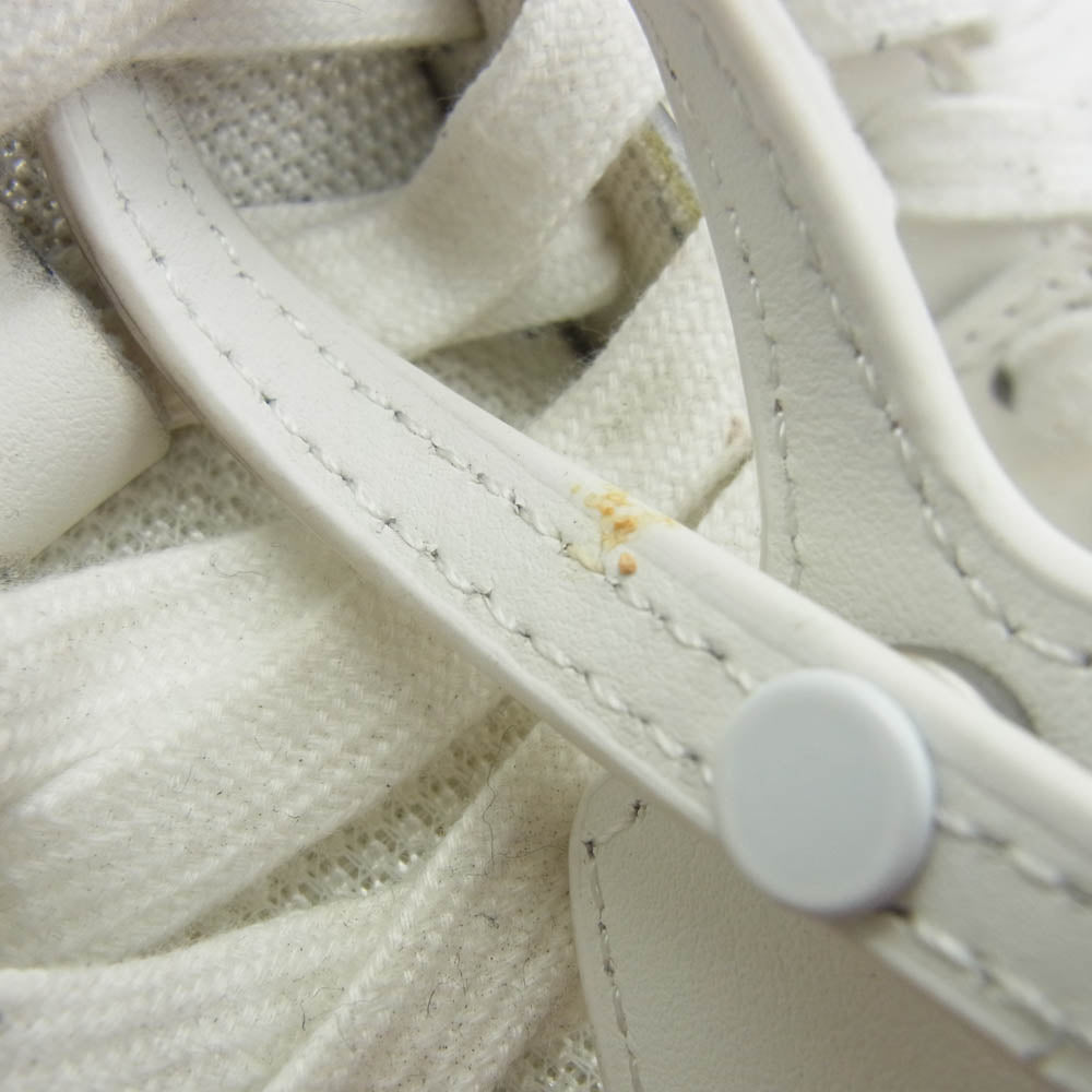 OFF-WHITE オフホワイト OUT OF OFFICE ローカット レザー スニーカー ホワイト系 38【中古】