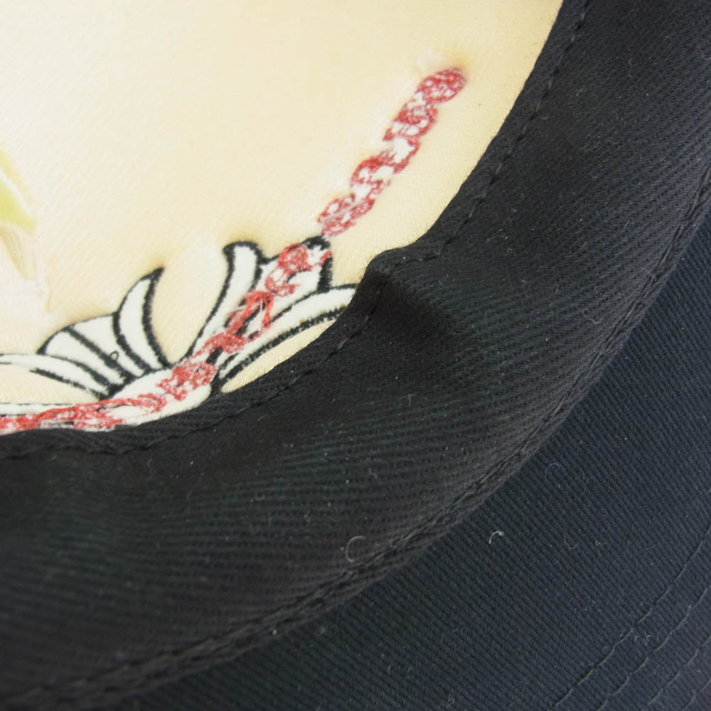 CHROME HEARTS クロムハーツ(原本無) GUNS N ROSES CH PLUS TRUCKER CAP ガンズアンドローゼス CHプラス メッシュ トラッカーキャップ ブラック系 ホワイト系 53-60【中古】