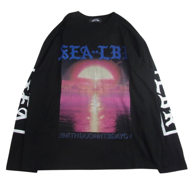 WIND AND SEA 24SS LIBERE グラフィック 長袖 Tシャツ WIND AND SEA ウィンダンシー 24SS LIBERE リベーレ グラフィック 長袖