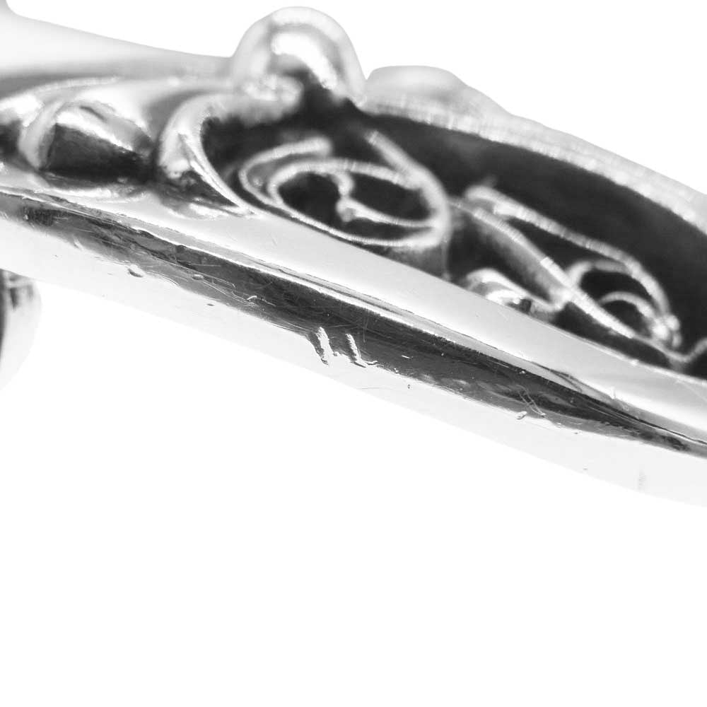 CHROME HEARTS クロムハーツ(原本無) BUCKL OVAL CROSS1.5 クラシックオーバルクロス バックル シルバー系【中古】