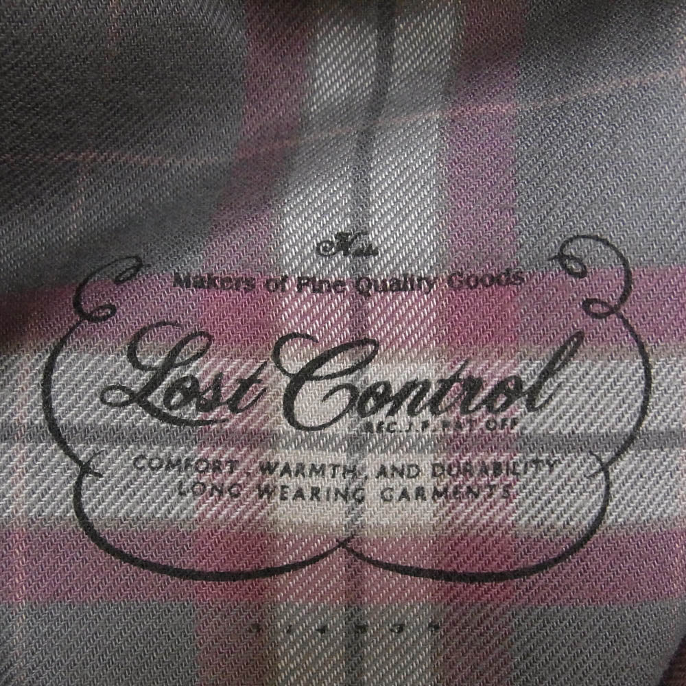 LOST CONTROL ロストコントロール フェルト ハット 帽子 ブラック系【中古】